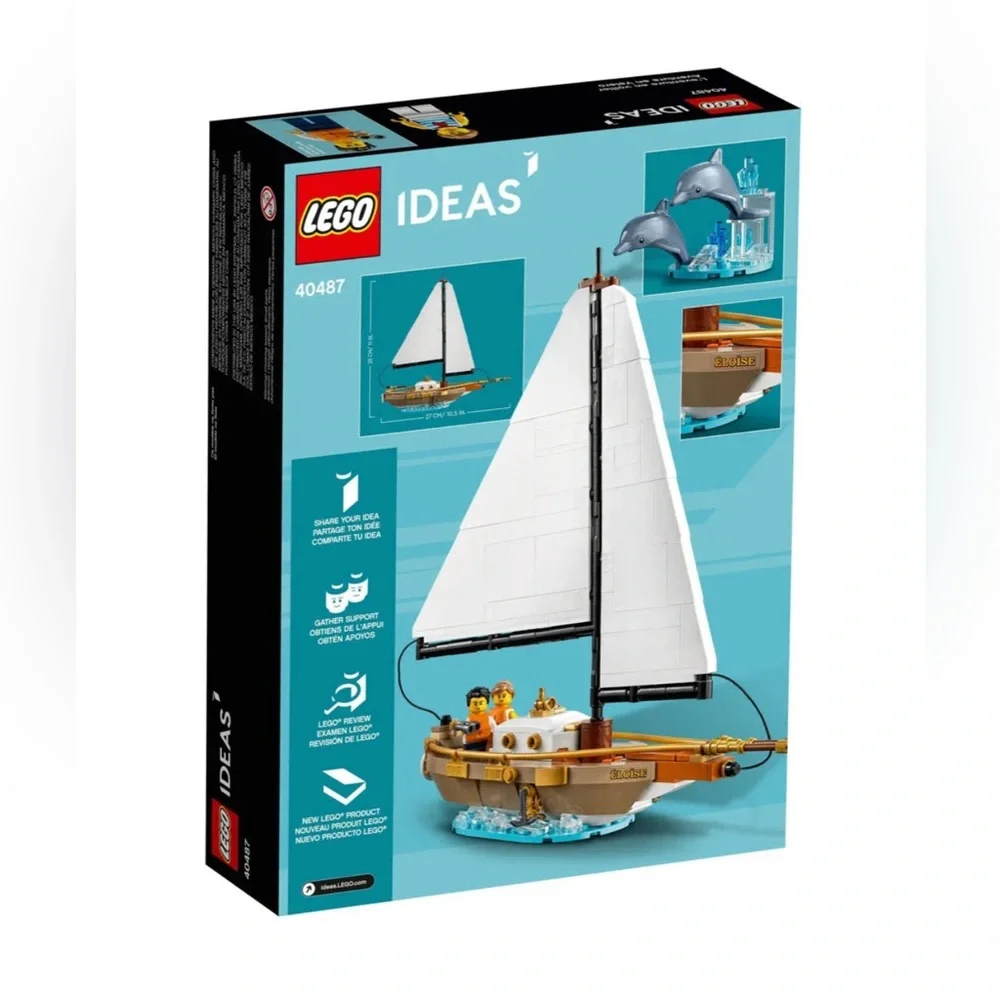LEGO Ideas Sailboat Adventure Building Toy 40487